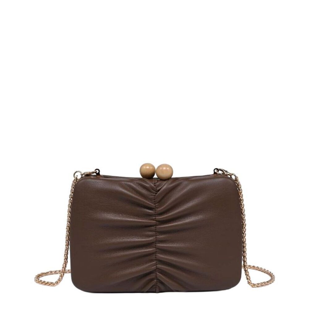 Urban Expressions Gianna Evening Clutch, Brown